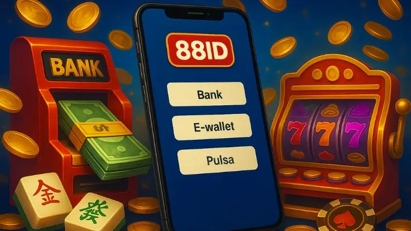 Deposit 88ID - Panduan Lengkap via Bank, E-wallet, dan Pulsa