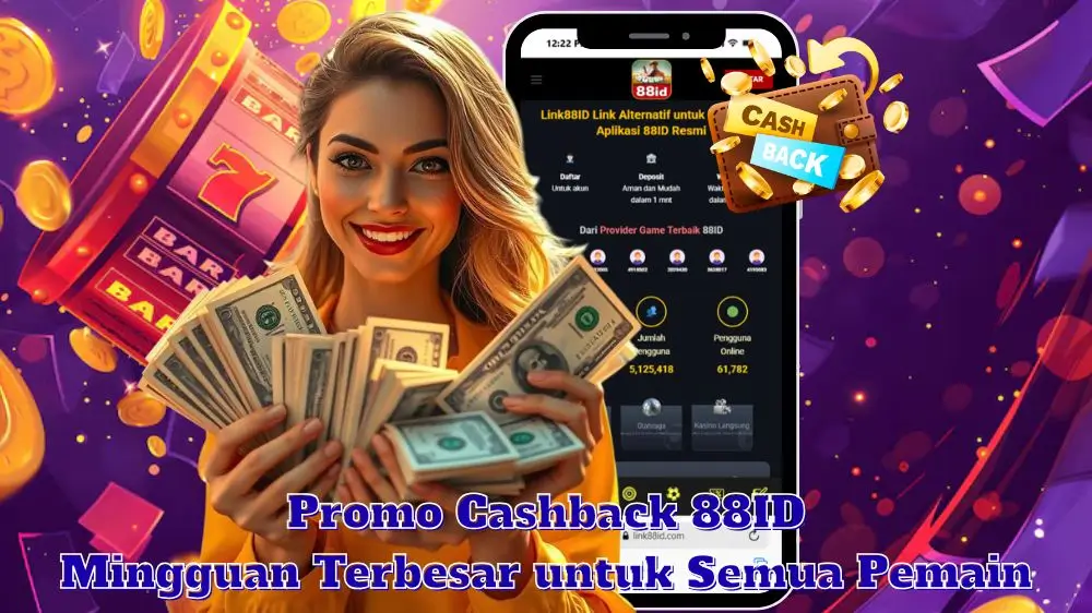 Promo Cashback 88ID Mingguan Terbesar untuk Semua Pemain