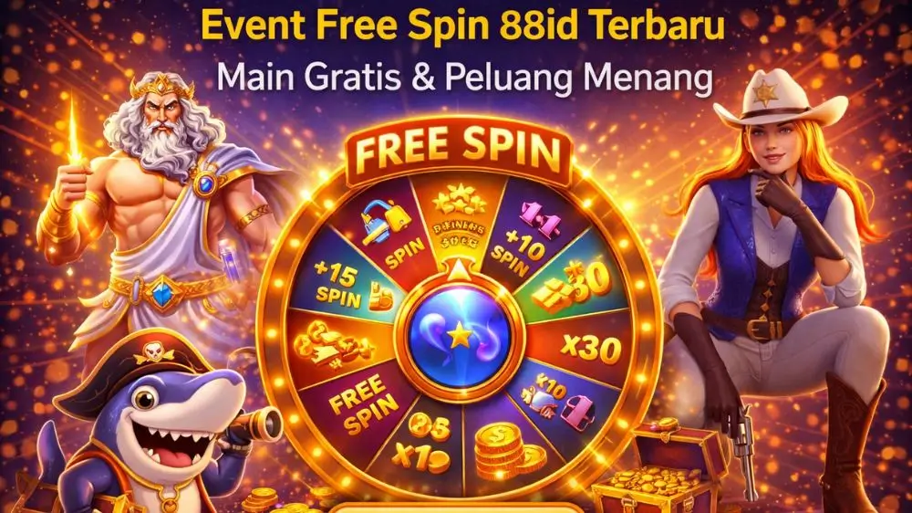 Event Free Spin 88id Terbaru: Main Gratis & Peluang Menang